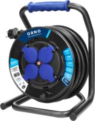 ORNO Cable reel with 4 fixed
