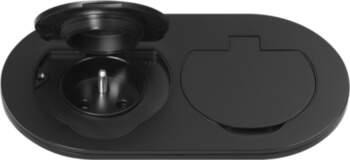 ORNO Hermetic, flush-fitting double socket, oval
