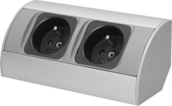 ORNO Under-cabinet electrical socket, grey