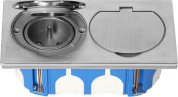 ORNO Double hermetic electrical socket with