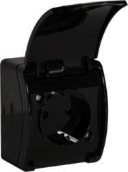 ORNO Single socket 2P+E Schuko AQUATIC