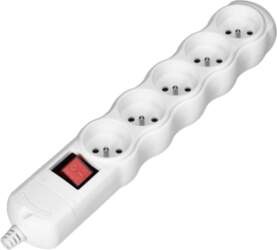 ORNO Socket splitter 5x2P+E with switch