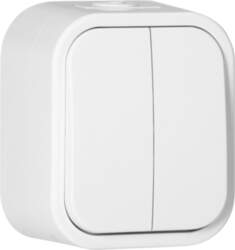 ORNO Surface-mounted two-button switch B2, 10A