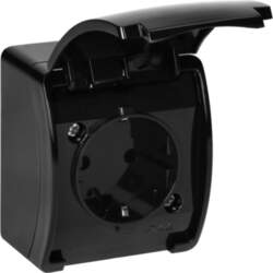 ORNO Single socket 2P+E Schuko AQUATIC