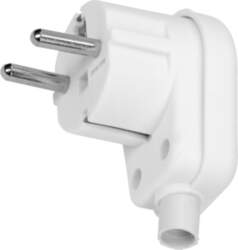ORNO Dismountable angle plug Uni-Schuko, available