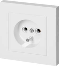 ORNO Flush-mounted single socket 2P+E Malta
