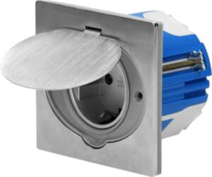 ORNO Hermetic electrical socket, Schuko