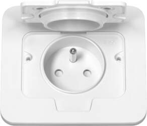 ORNO Hermetic, flush-fitting socket, rectangular, IP55