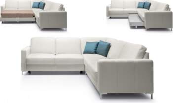 MebleMarket Stūra dīvāns Basic 2.5F