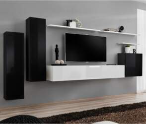 Sekcija Switch I balts/melns ASM