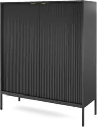 Piaski Nova K-104 melna kumode