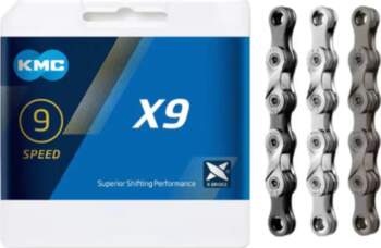 Ķēde KMC X9 Silver Grey