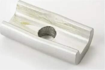 Brompton HINGE CLAMP PLATE silver