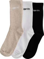 Aim´n - Aim`n Logo Socks 3-Pack