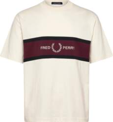 Fred Perry - Embroidered Panel Tee