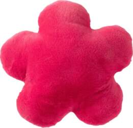 J-Line - Cushion Flower Polyester Fuchsia