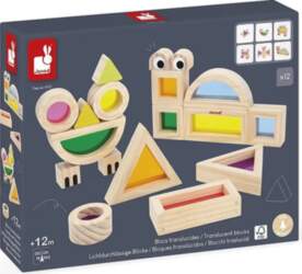 Janod - Sensory - Translucent Blocks