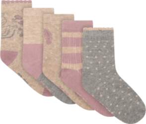 Minymo - Socks W. Pattern (5-Pack)