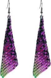 Pipol`s Bazaar - Disco Earring Purple