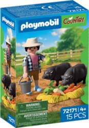 PLAYMOBIL - Farmer With Potbellied Pig