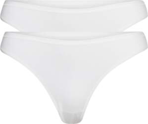 Schiesser - Black Thong 2-Pack -
