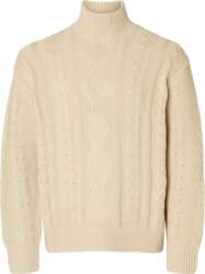 Selected - Slhuffe Ls Knit Relaxed