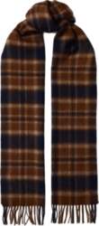 Selected - Slmtope Wool Check Scarf