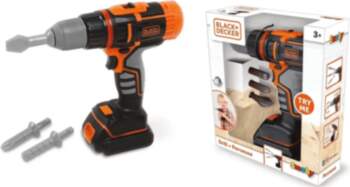 Smoby - Smoby Black+Decker Electronic Drill