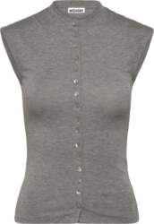 Weekday - Pearl Button Up Top