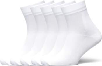 ZEBDIA - 5-Pk Basic Running Socks