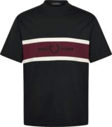 Fred Perry - Embroidered Panel Tee