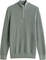 Gant - Waffle Knit Half-Zip Sweater