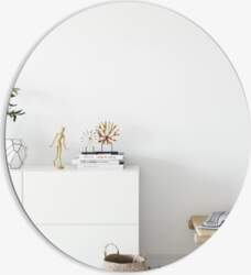 Incado - Silver Round Mirror -