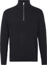 Lindbergh - Half Zip Rib Knit