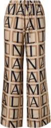 Malina - Olga Drawstring Silk Pants