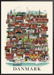 Martin Schwartz - Danmark Small Poster