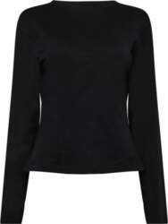 Monki - Rounded Neck Waisted Ls
