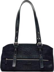 Nunoo - Hazel Scale Suede Black