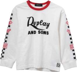 Replay - Over Jersey Long-Sleeved T-Shirt