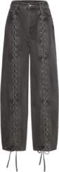 ROTATE - Denim Laced Leg Pants