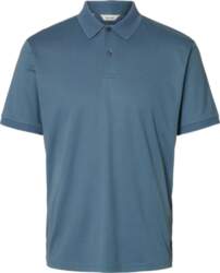Selected - Slmfave Button Ss Polo