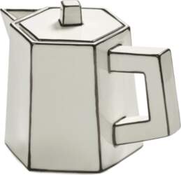 Serax - Tea Pot White/Black Carte