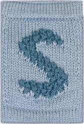 Smallstuff - Knitted Letter S, Blue