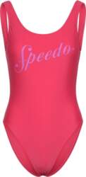 Speedo - Womens Logo Deep U-Back