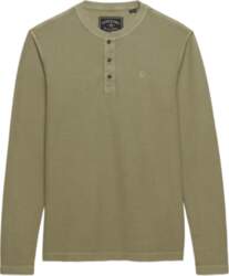 Superdry - Waffle Long Sleeve Henley