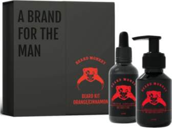 Beard Monkey - Beard Kit Orange/Cinnamon