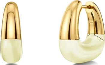 Edblad - Lore Hoops L Gold/White
