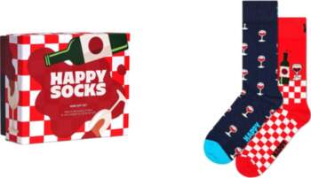 Happy Socks - 2-Pack Wine Socks