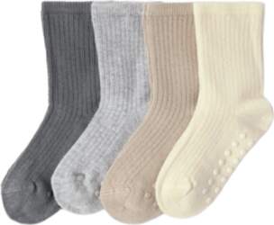 Lindex - Sock 4P Rib Solid