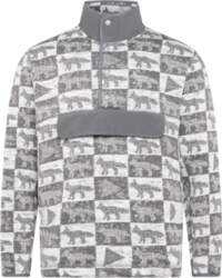 Maison Kitsune - Fox Checkers Fleece